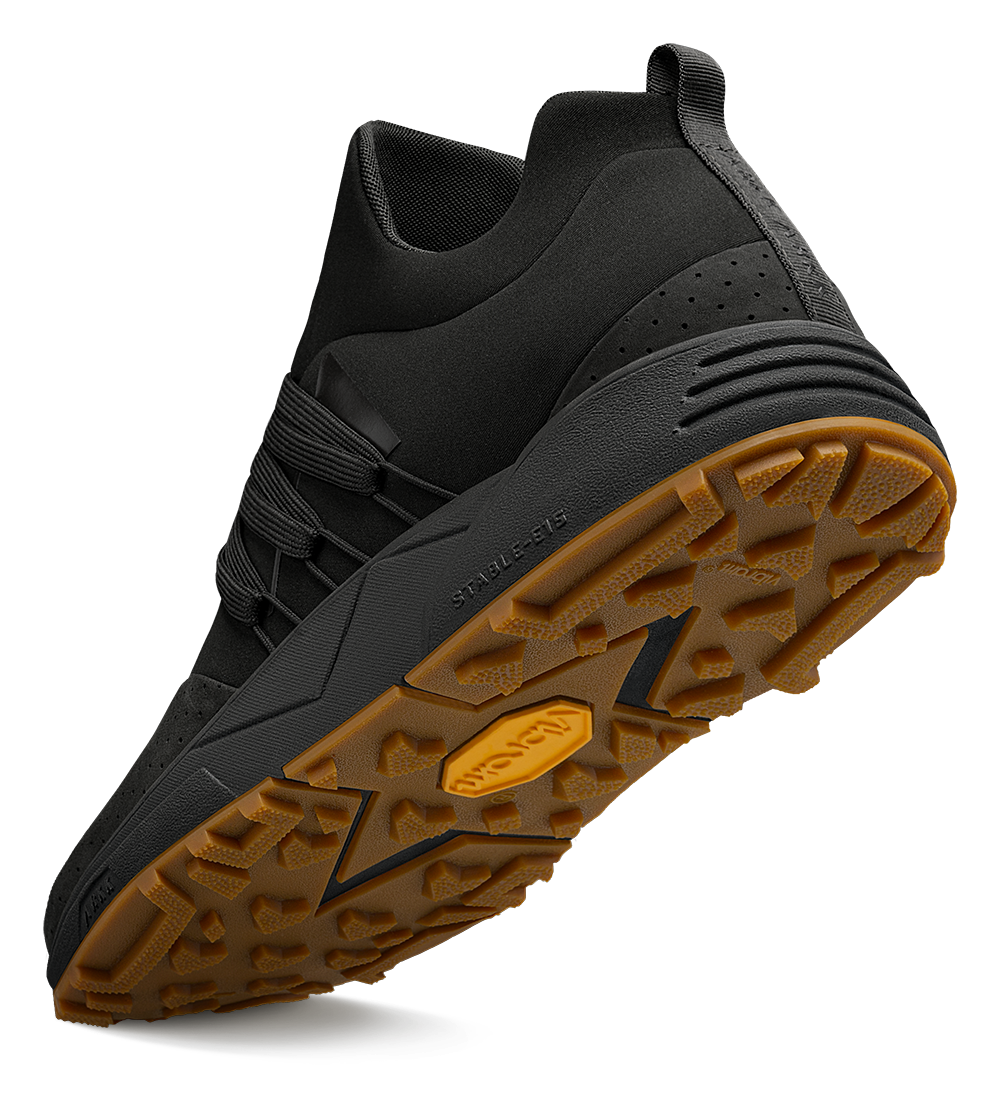 ARKK Collection Raven Nubuck S-E15 Vibram | Black Gum | Men Raven